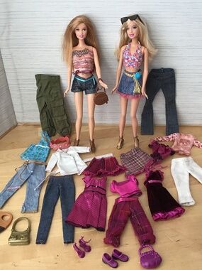 Barbie Dolls and Clothes